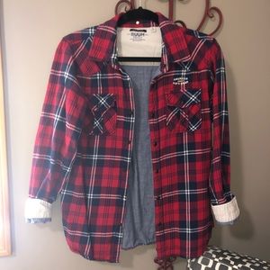Warm kids flannel